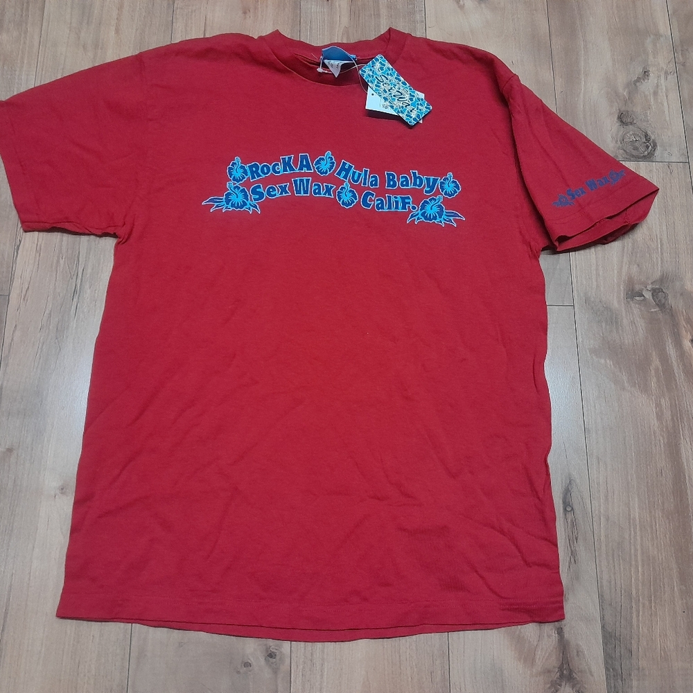 Vintage Mr Zogs Sex Wax Shirt Size Large Single Stitch DEADSTOCK  NWT RARE HTF.